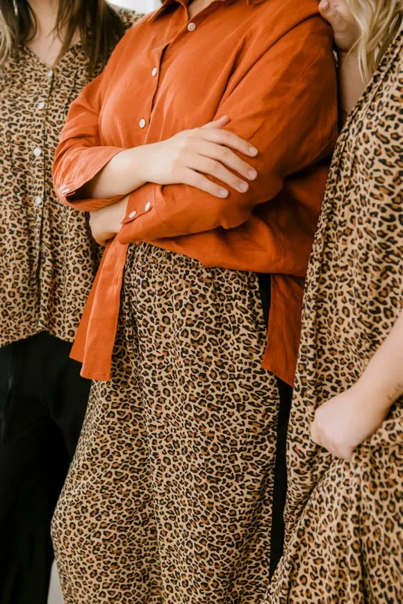 Saharan Leopard Dress