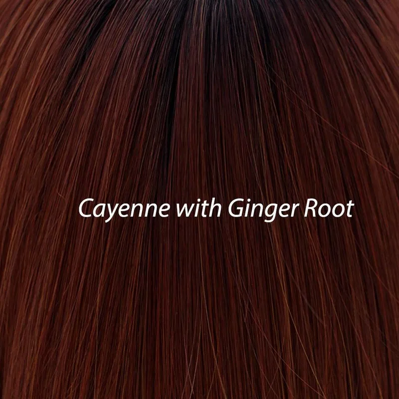 SALE!! "Allegro 18" (Cayenne with Ginger Root) BELLE TRESS Luxury Wig