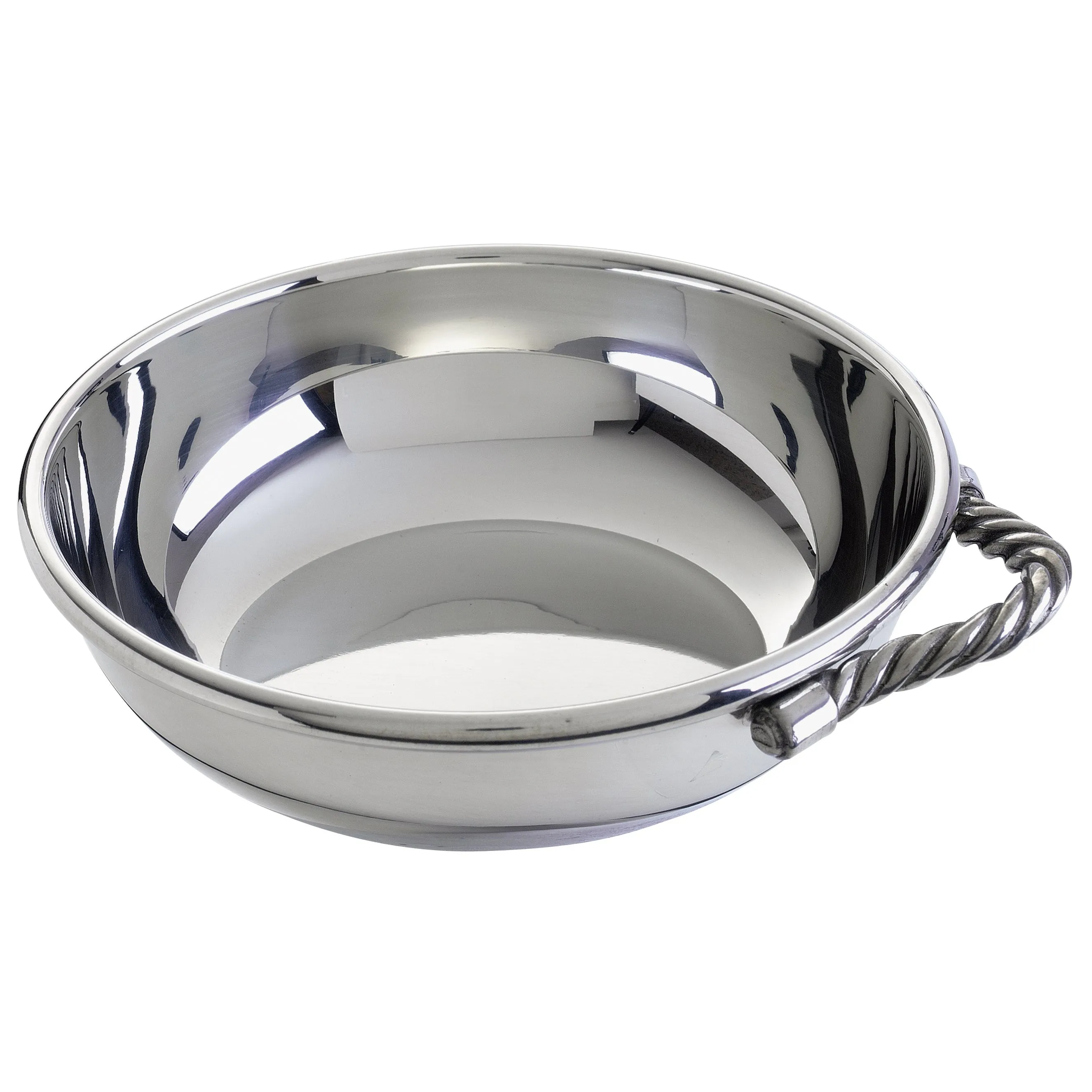 Salisbury Rope Handle Pewter Baby Gift set