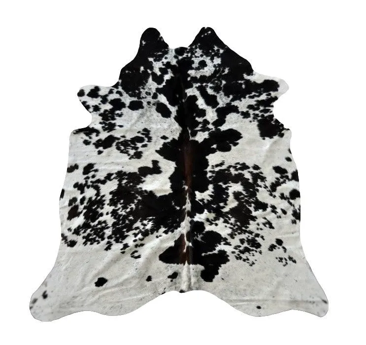 Salt & Pepper Black & White Premium Brazilian Hide, XL CH09N DZ