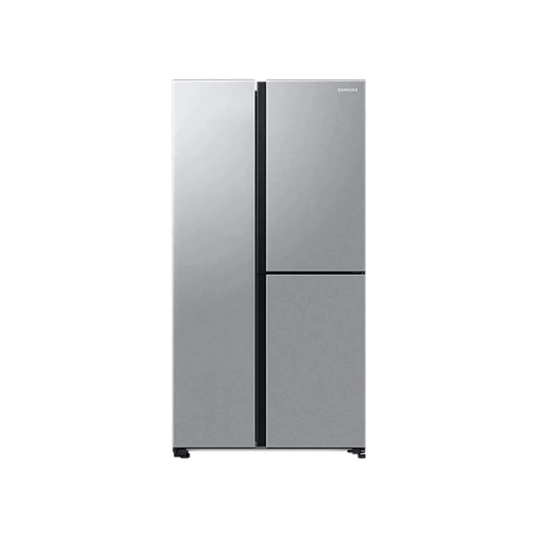 Samsung 595 L Clean Steel Side By Side Fridge RH69B8940SL