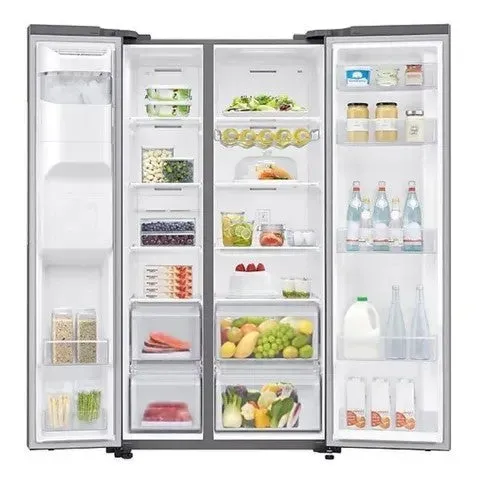 Samsung 617L 2 Door Side by Side Fridge RS65R5411M9