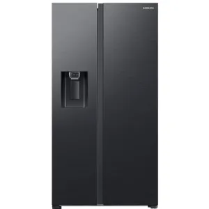 Samsung 617L Frost Free Side by Side Fridge, Black WD RS64DG53R3B1FA