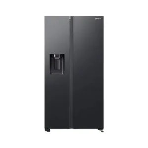 Samsung 617L Gentle Black Frigde Side by Side RS64DG53R3B1FA