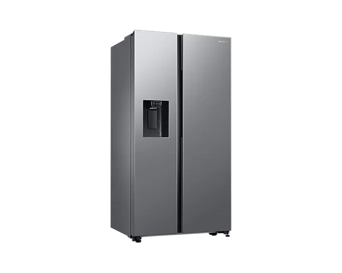 Samsung 617L Gentle Silver Side By Side Fridge RS65DG54R3S9FA
