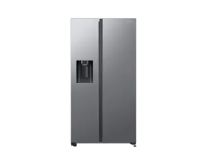 Samsung 617L Gentle Silver Side By Side Fridge RS65DG54R3S9FA