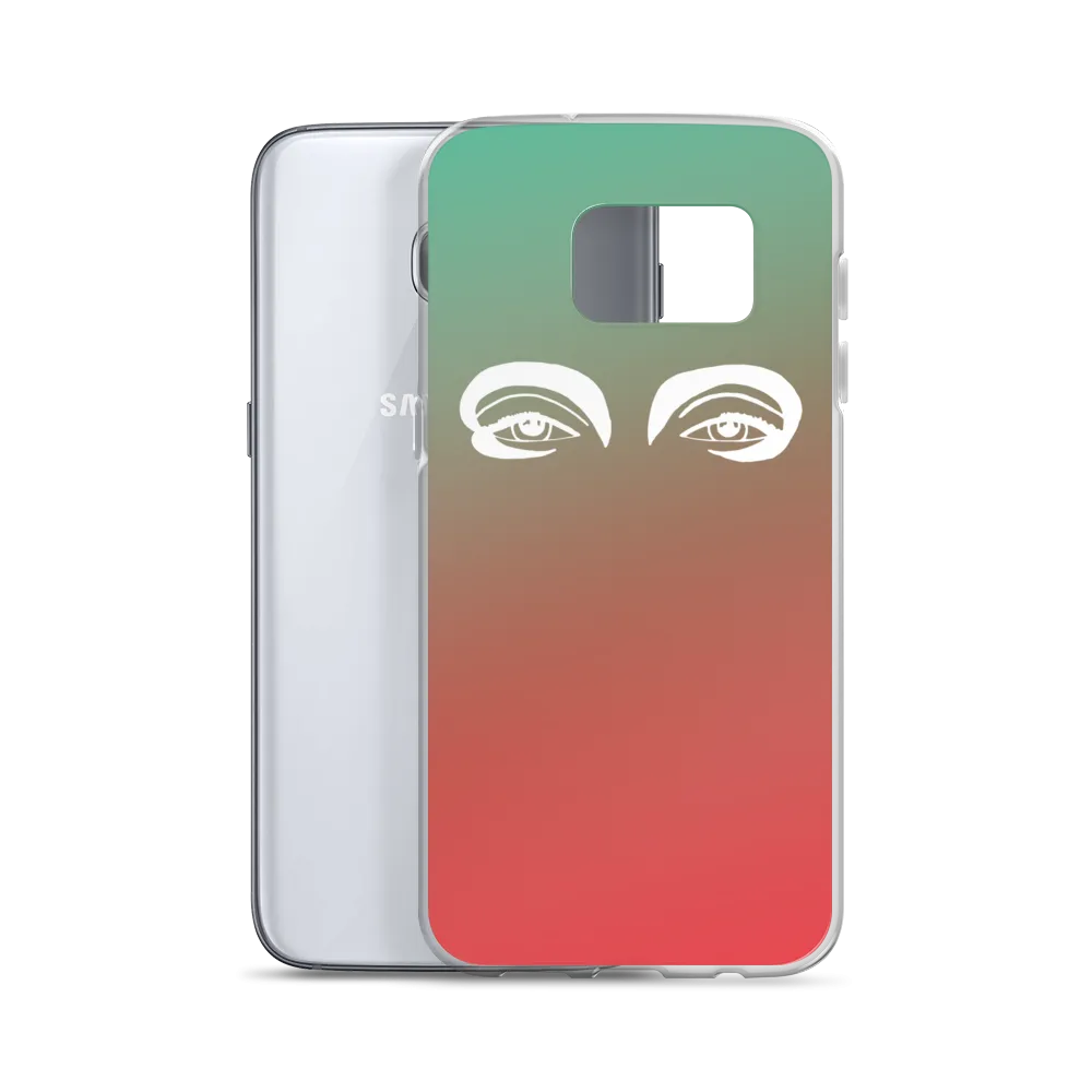 Samsung Case : Orange/Green Ombré