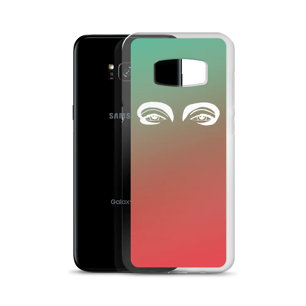 Samsung Case : Orange/Green Ombré