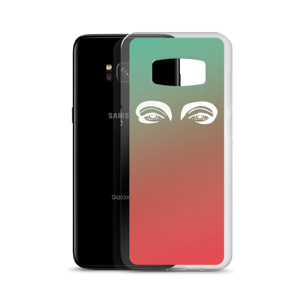 Samsung Case : Orange/Green Ombré