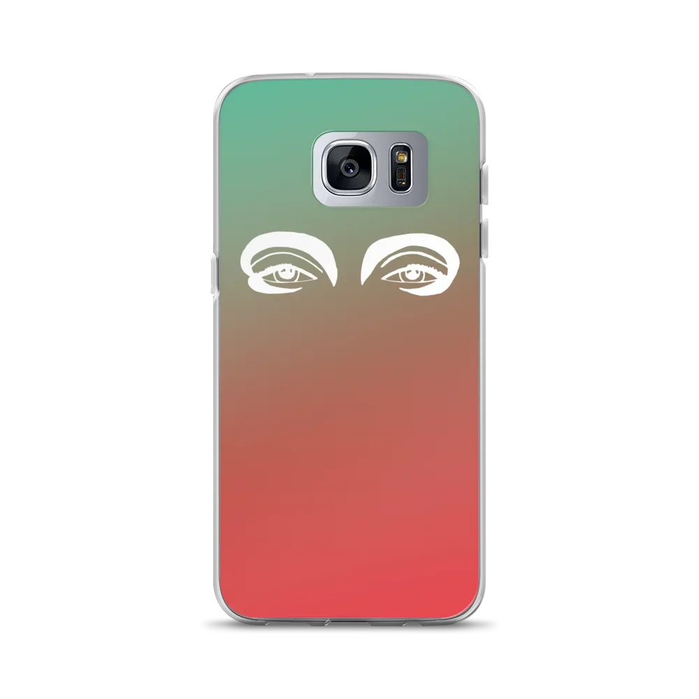 Samsung Case : Orange/Green Ombré