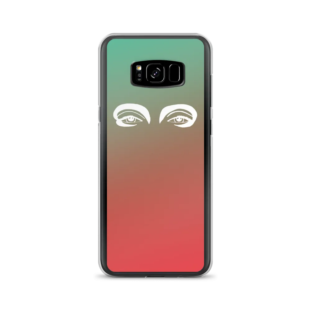 Samsung Case : Orange/Green Ombré