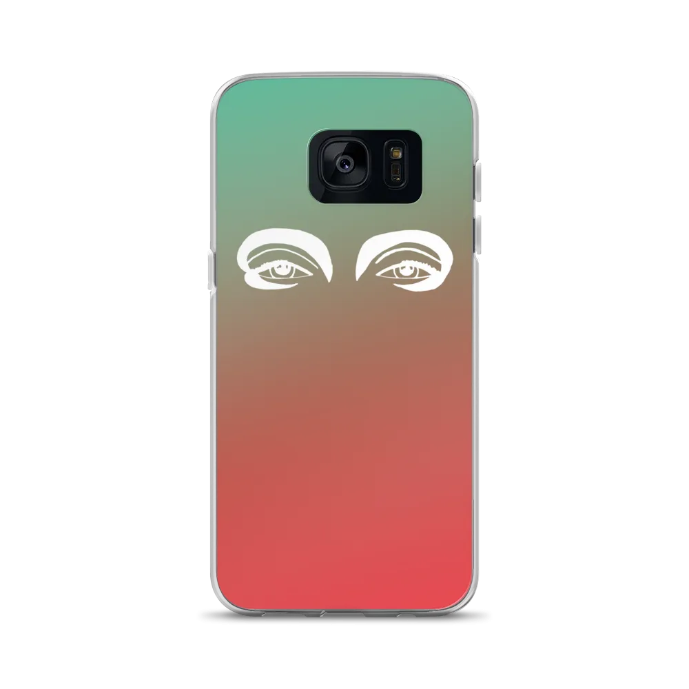 Samsung Case : Orange/Green Ombré