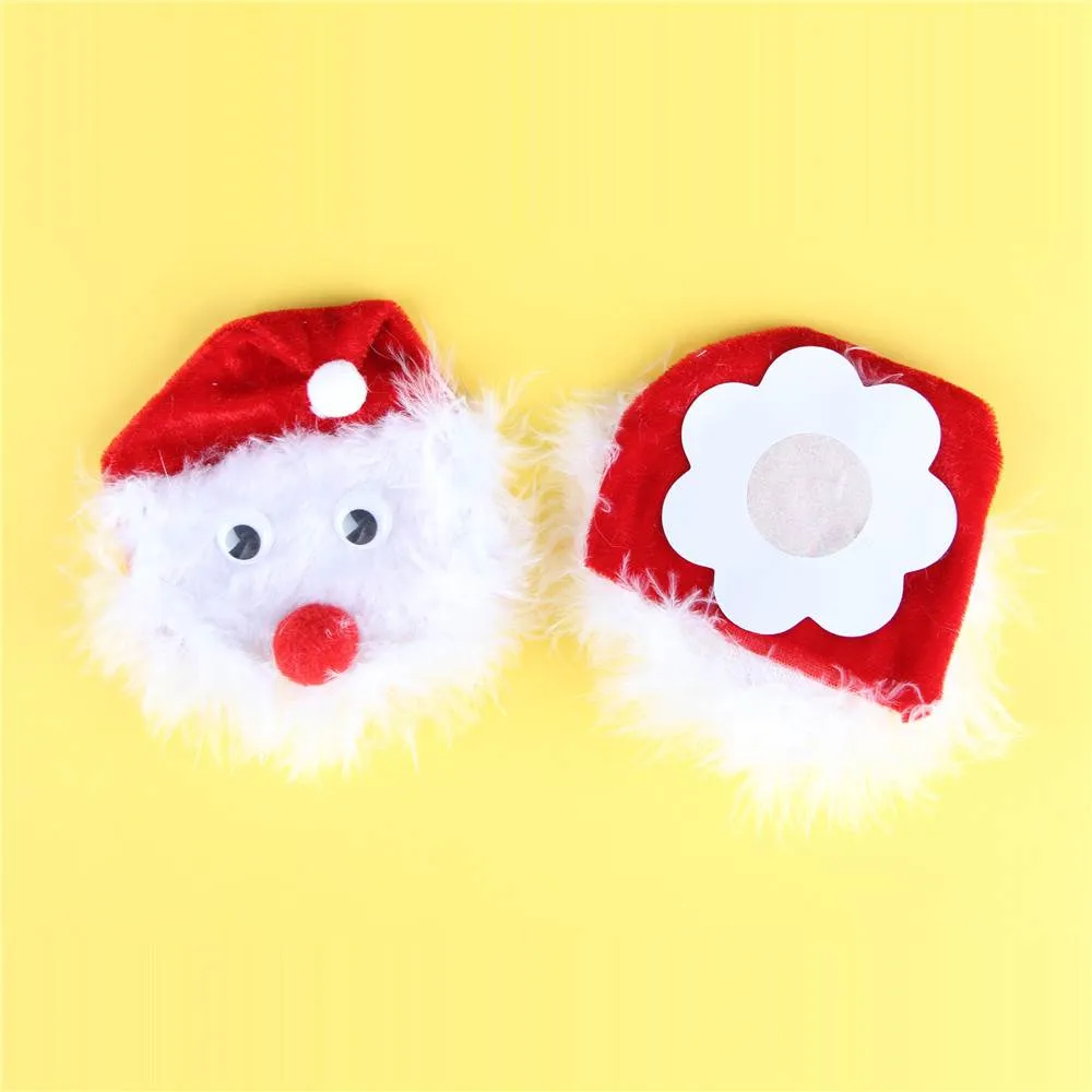 Santa Egypt Claus Nipple Stickers For Christmas