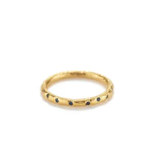 Sapphire Stacking Band