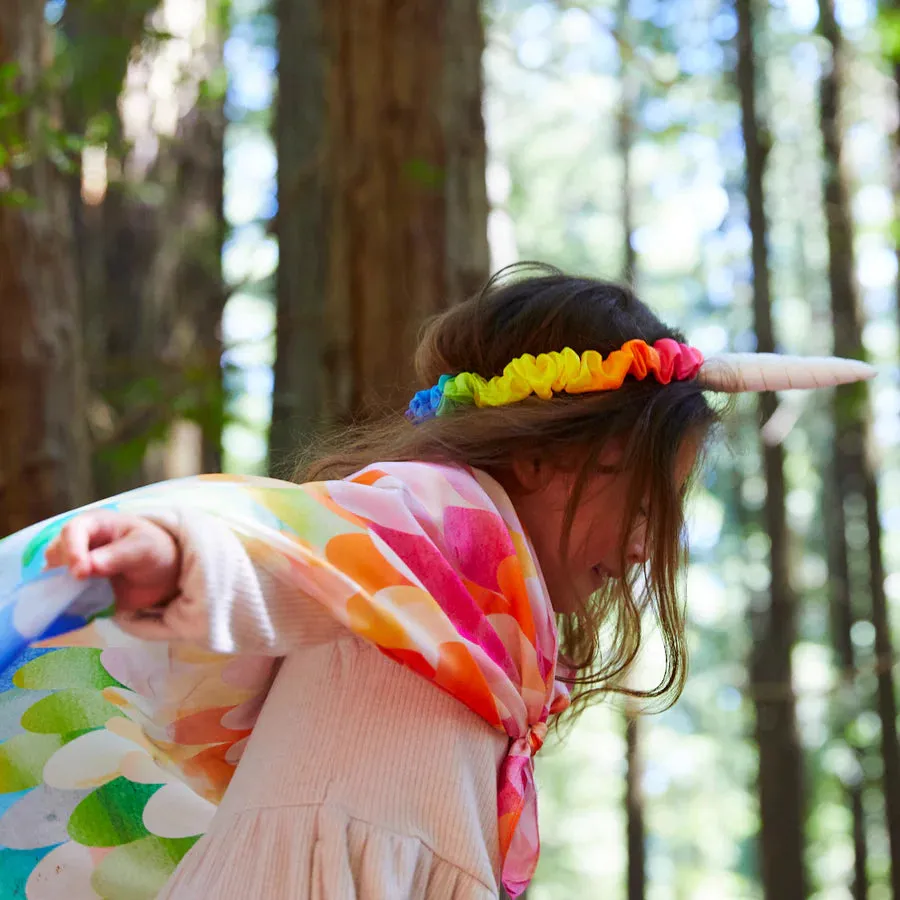 Sarah's Silks Rainbow Unicorn Headband