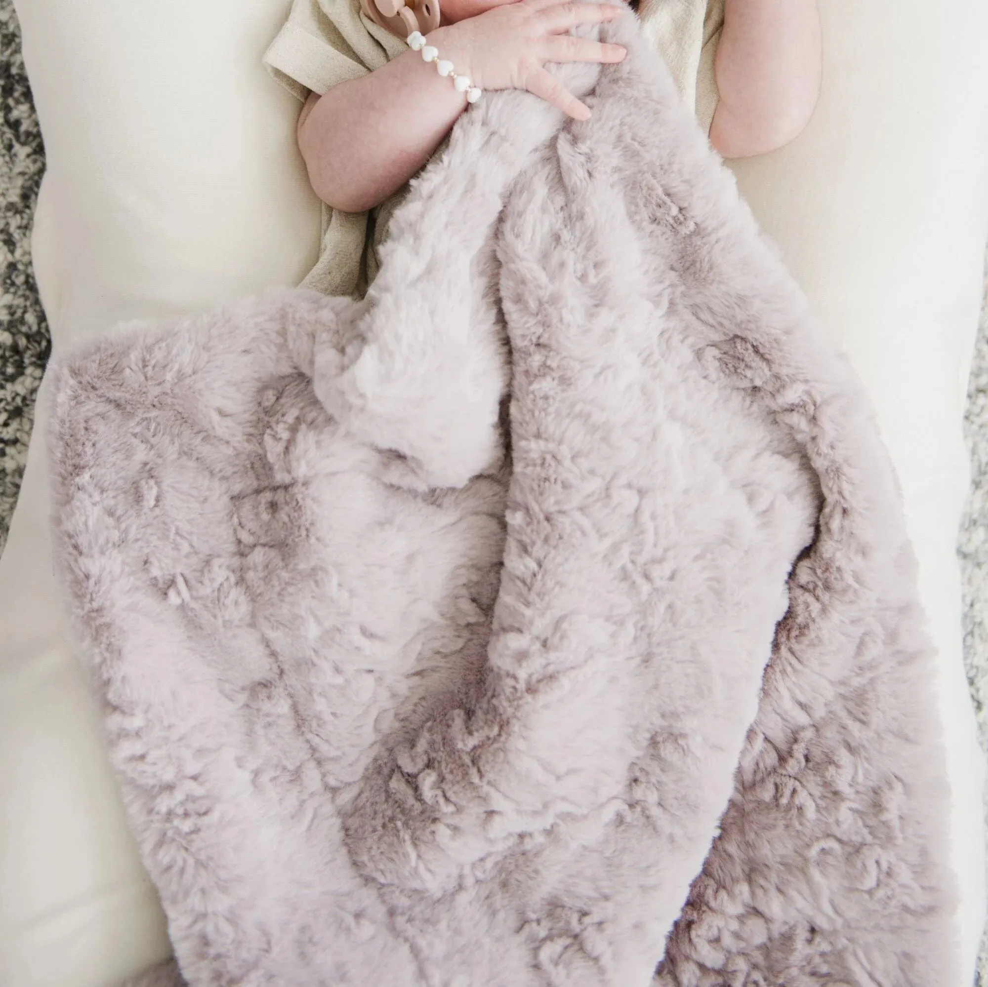 SARANONI dream mini blanket • lilac
