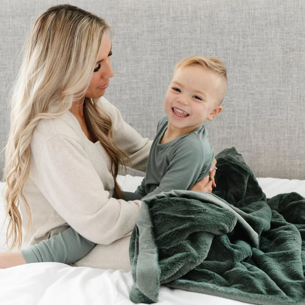 Saranoni - Lush Blanket - Hunter