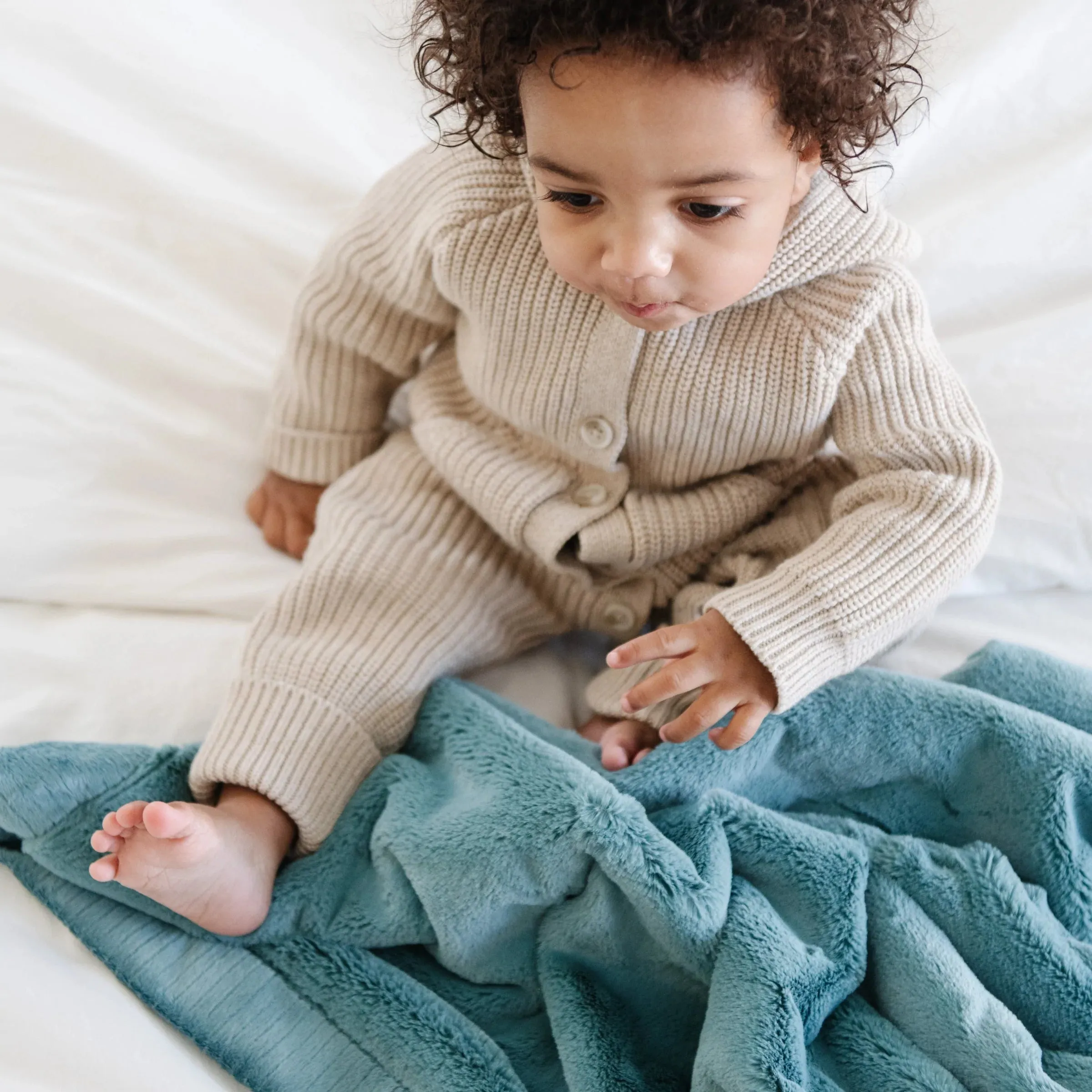 Saranoni - Lush Blanket - Mineral Blue