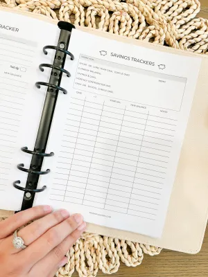 Savings Trackers - A5