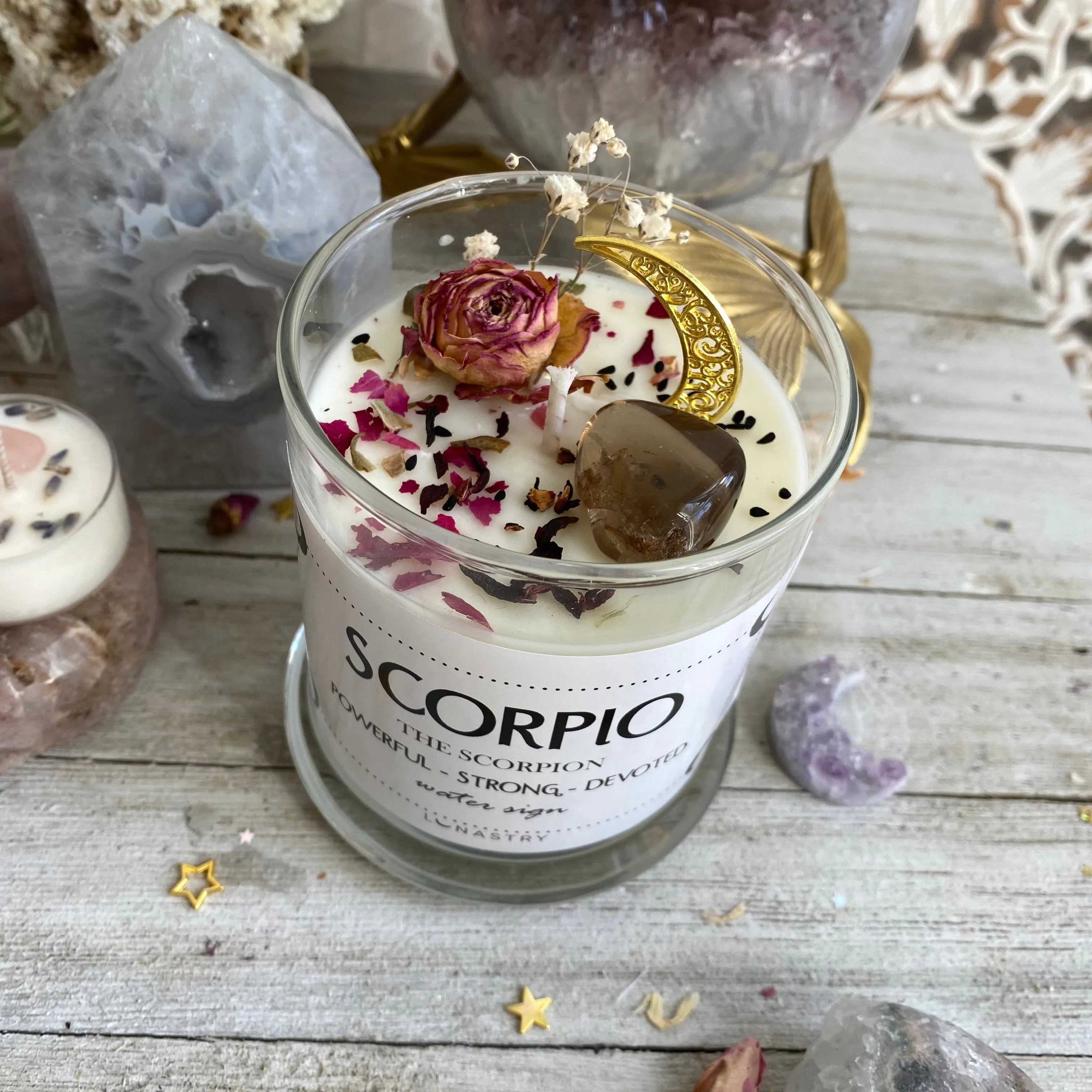 Scorpio Soy wax candle