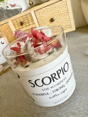 Scorpio Soy wax candle