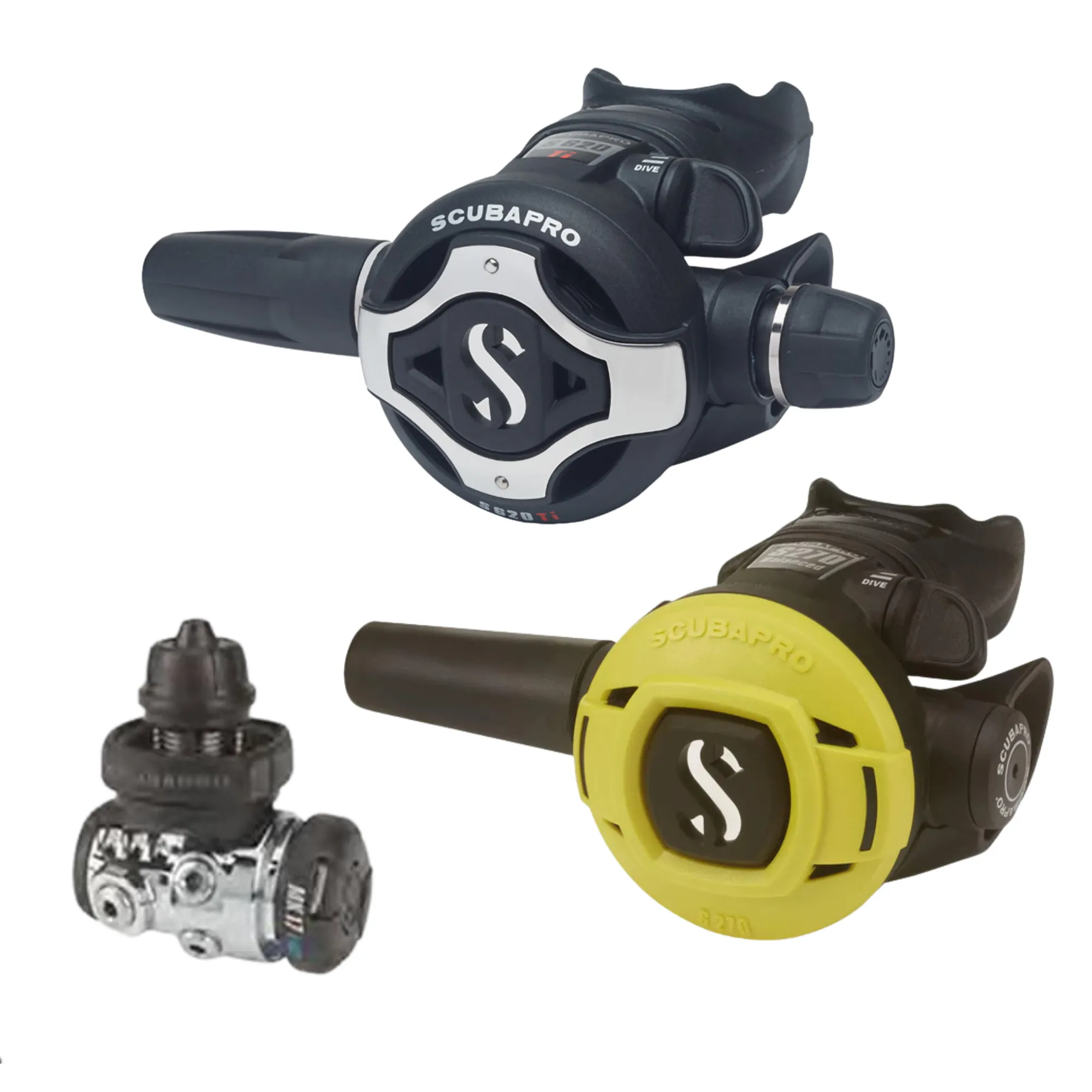 Scubapro MK17 EVO 2 / S620 Ti / S270 Regulator Set