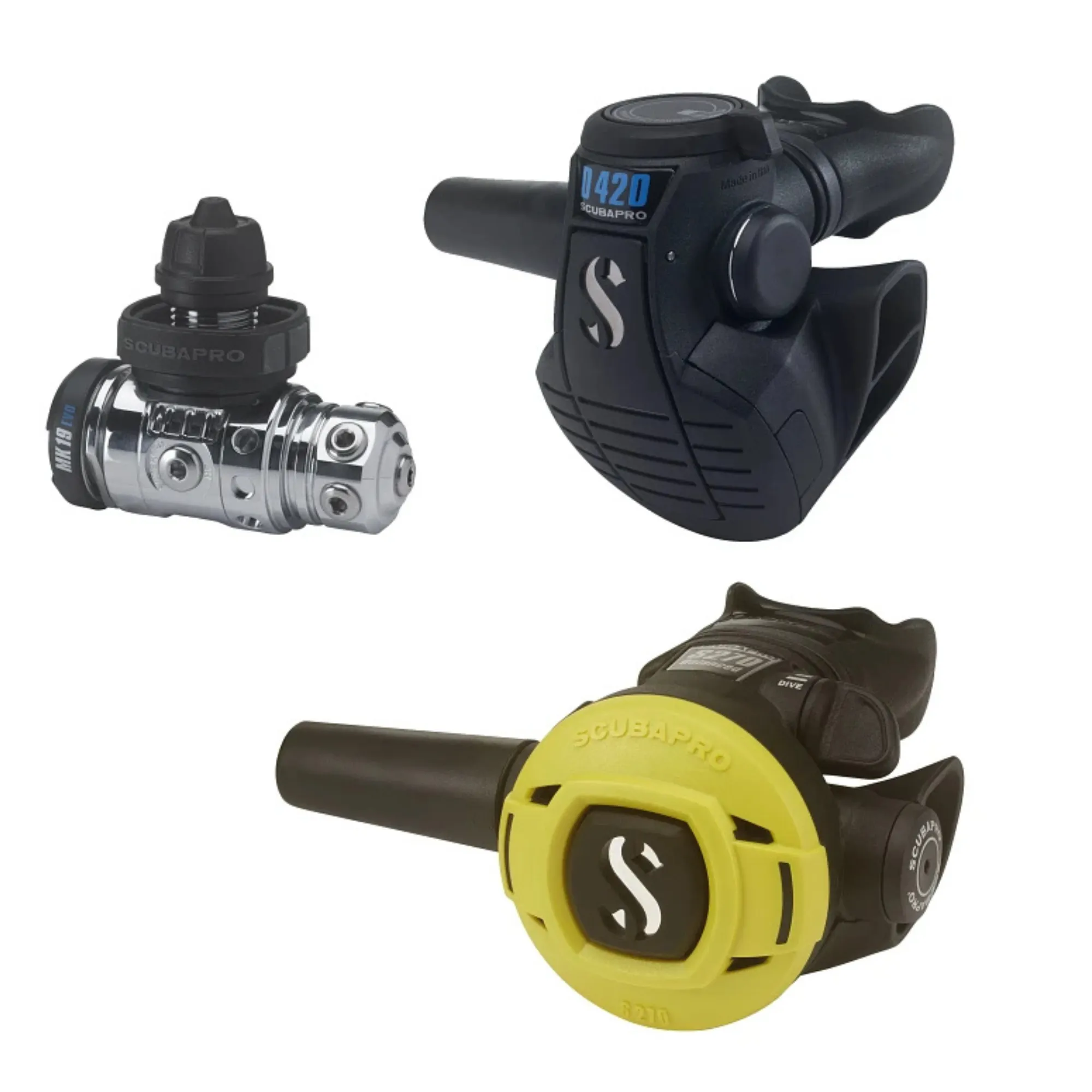 Scubapro Mk19 EVO D420 S270 Octopus Set