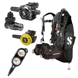 Scubapro MK25 A700 Carbon Black Tech Hydros Pro Package