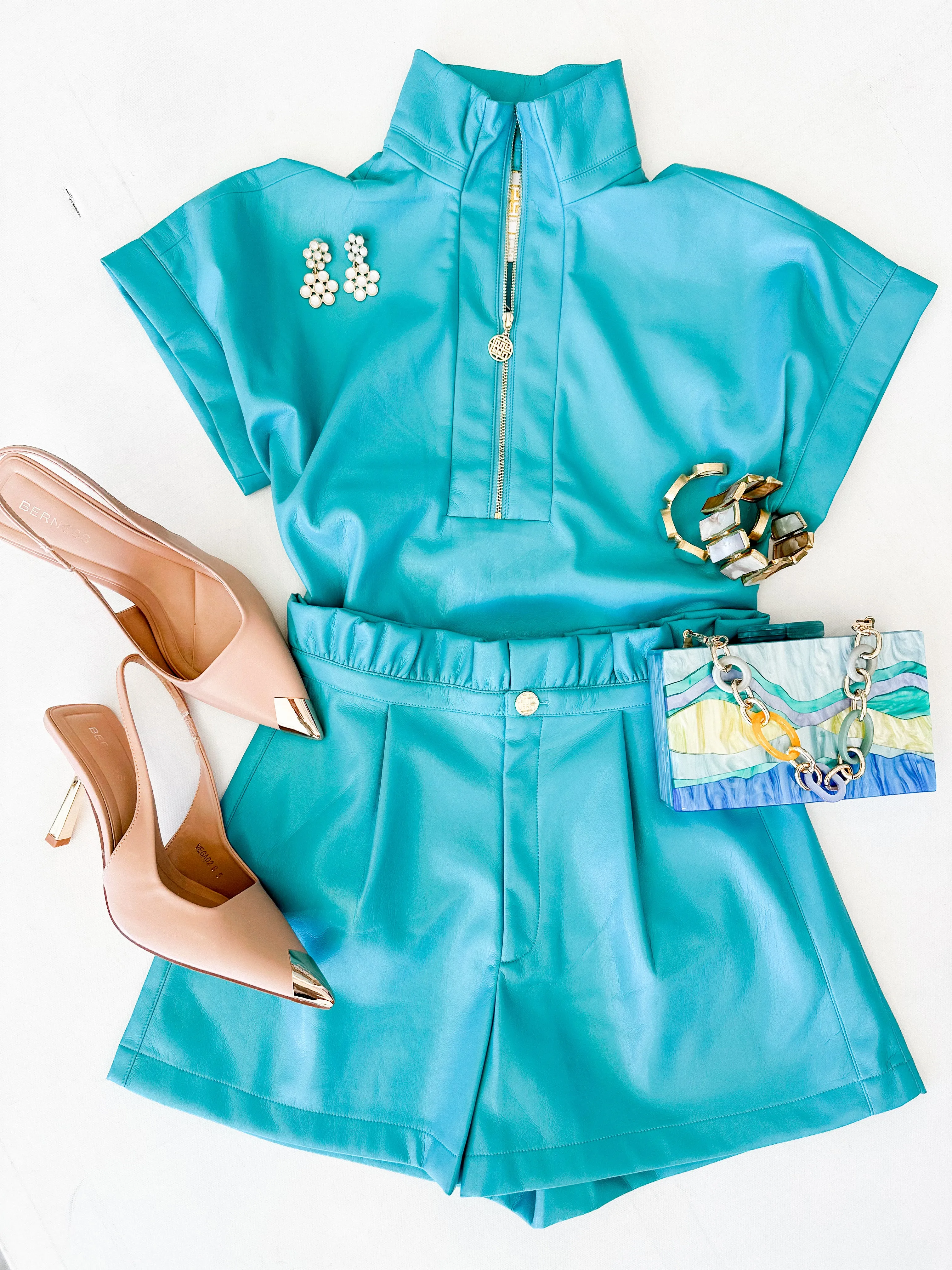 Seaglass Ruffle Short