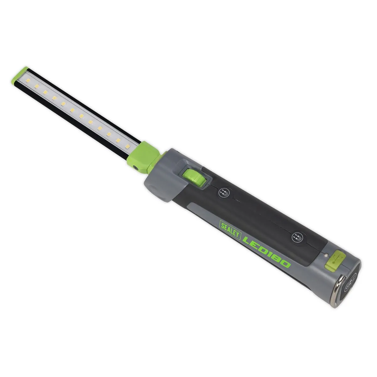Sealey 12 SMD LED   1W LED Rechargeable Slim Inspection Lamp Magnetic Base 400 Lumens