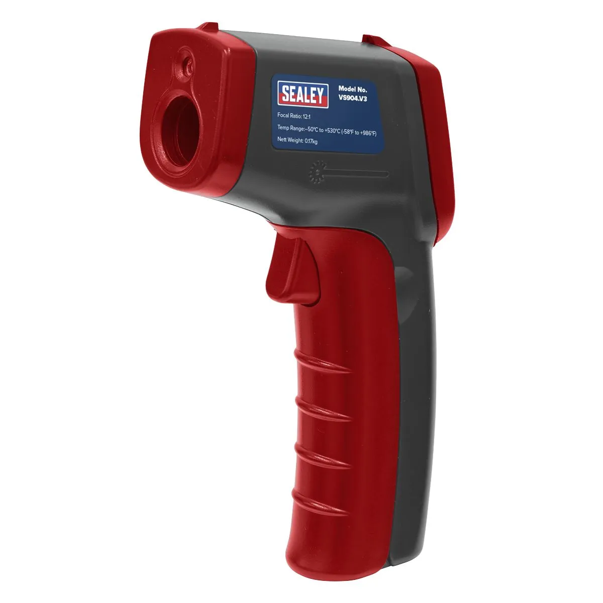 Sealey Infrared Laser Digital Thermometer 12:1 Faults Car Van