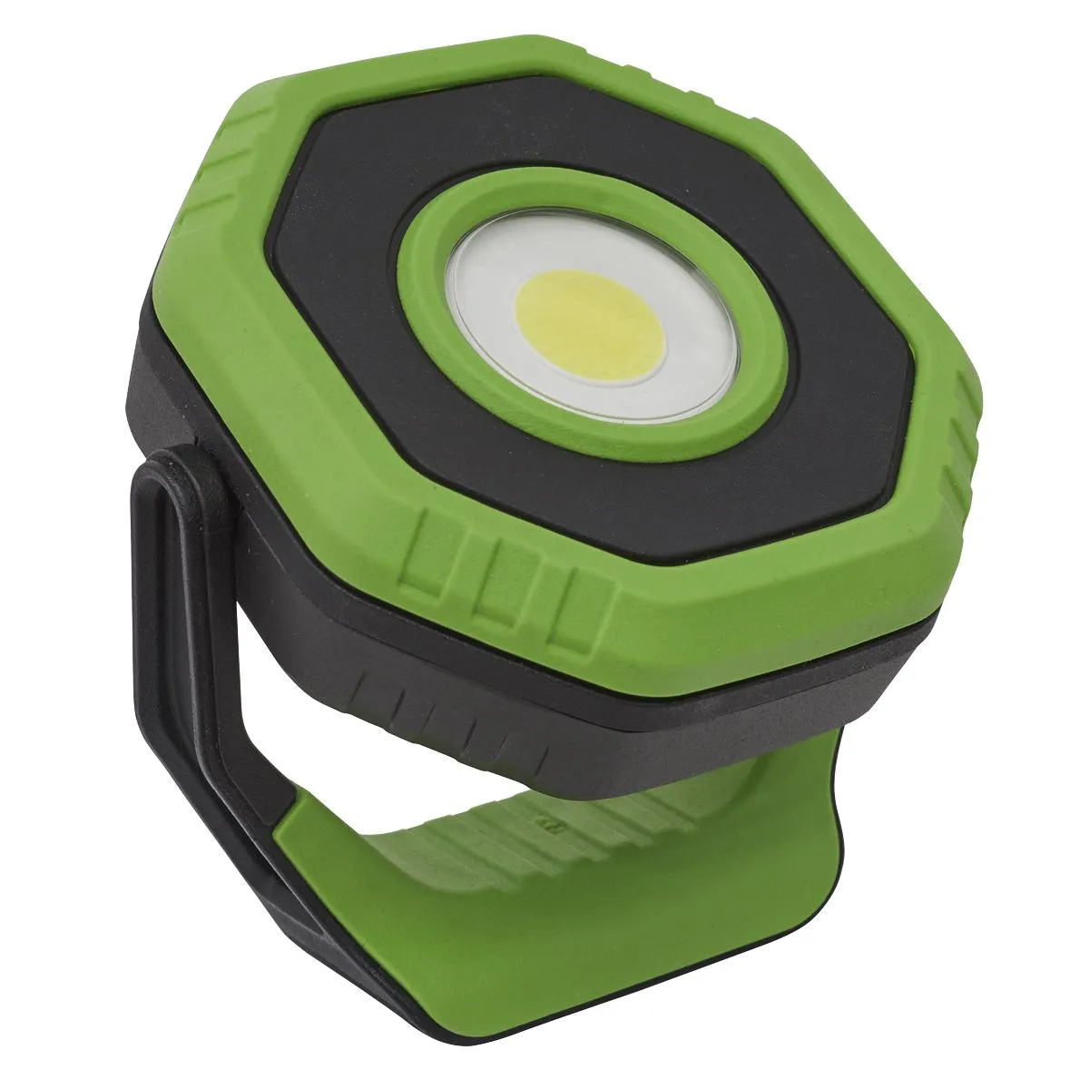 Sealey Rechargeable Pocket Floodlight with Magnet 360° 14W COB LED - Green