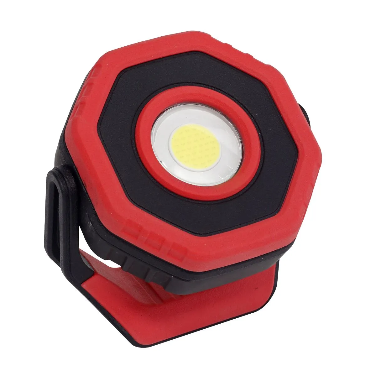 Sealey Rechargeable Pocket Floodlight with Magnet 360° 7W COB LED - Red