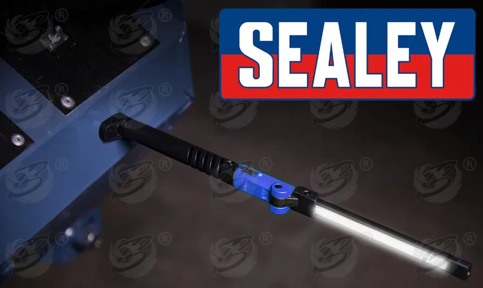 SEALEY RECHARGEABLE SMD LED LI - ION WORK LIGHT ( BLUE )