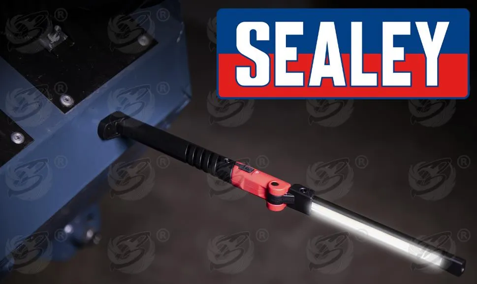 SEALEY RECHARGEABLE SMD LED LI - ION WORK LIGHT ( RED )