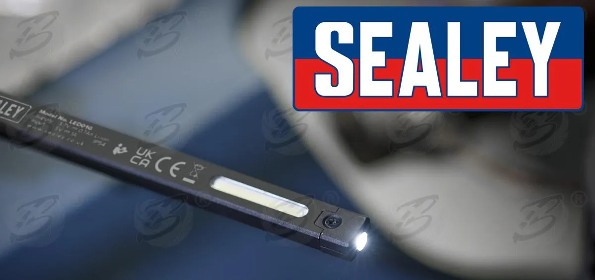 SEALEY RECHARGEABLE SMD LED LI - ION WORK LIGHT ( RED )