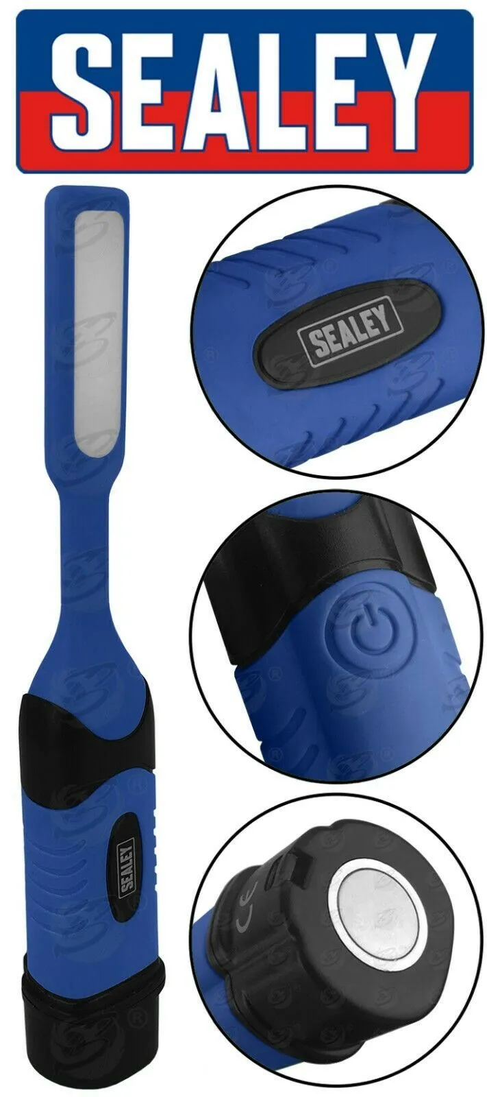 SEALEY SMD LED Torch Work Light Flexi Head 180° Magnetic Pocket Inspection x 6
