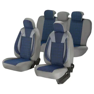 Seat Covers Set Umbrella Luxury, Blue