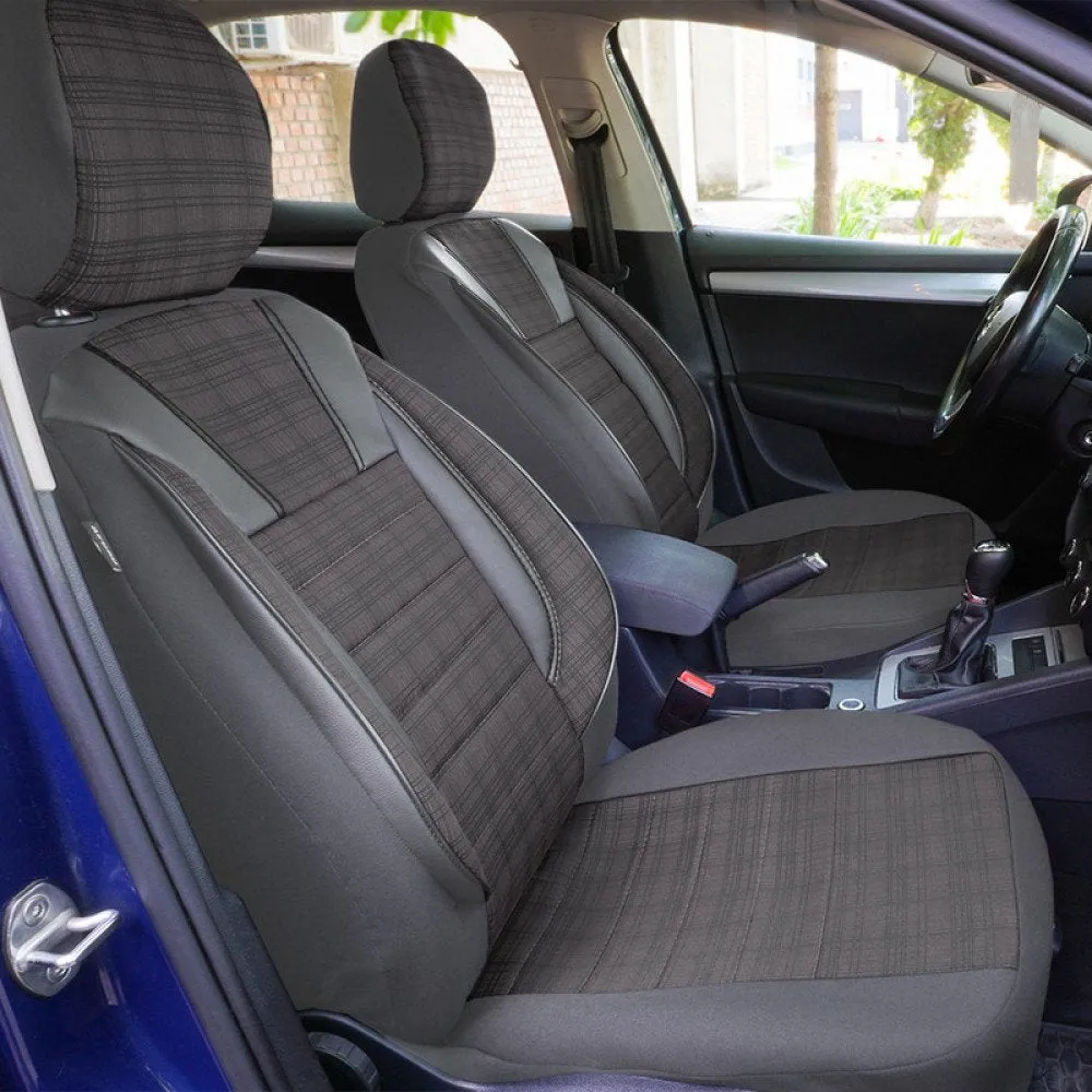 Seat Covers Set Umbrella Luxury, Grey