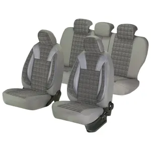 Seat Covers Set Umbrella Luxury, Grey