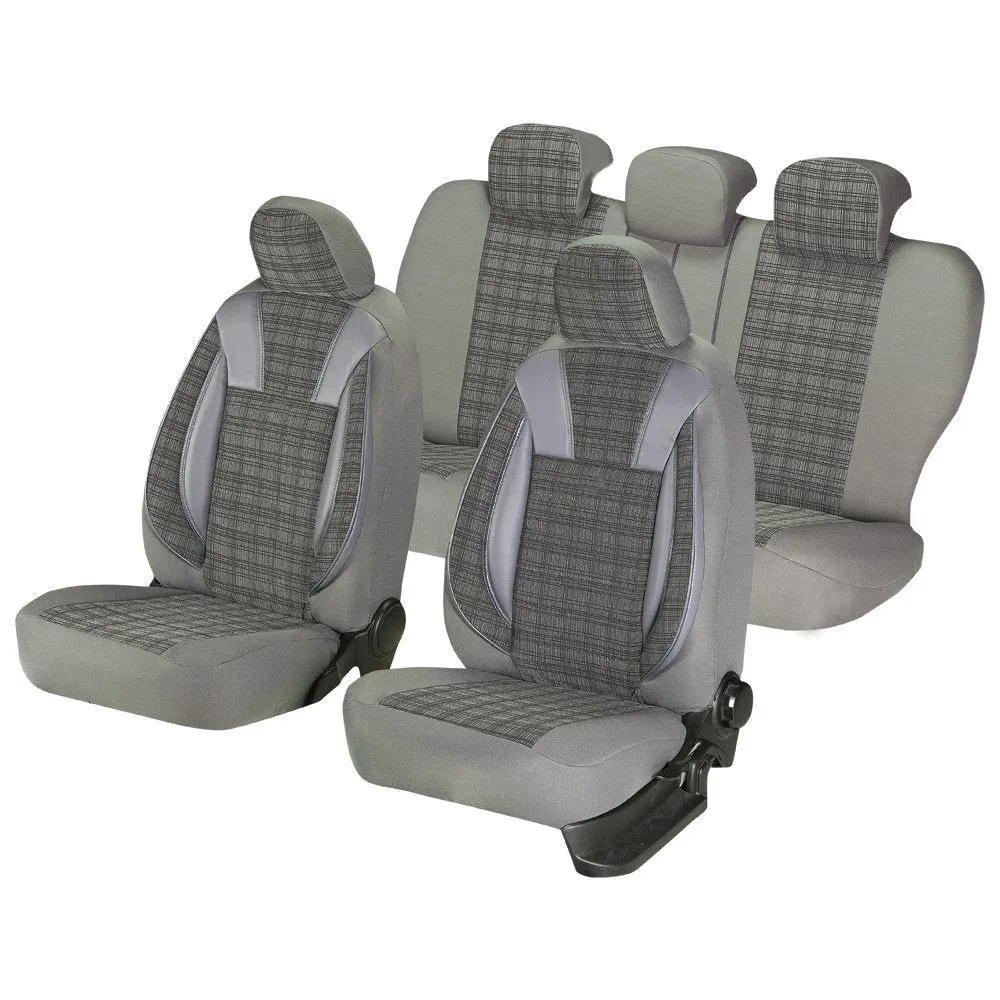 Seat Covers Set Umbrella Luxury, Grey