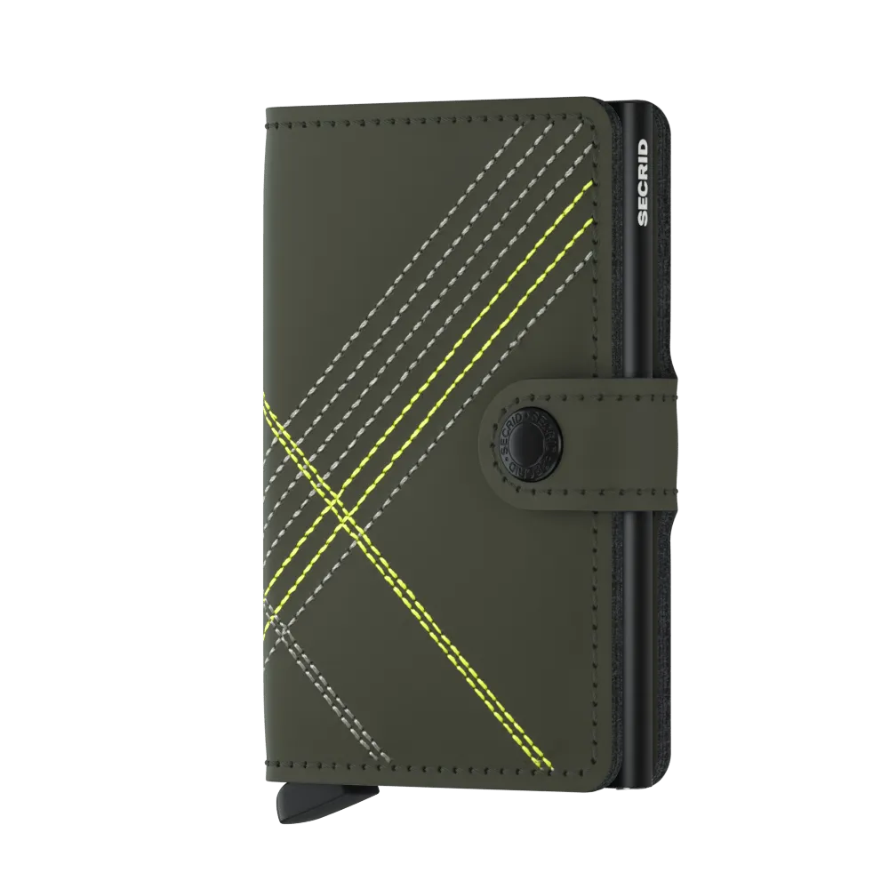 Secrid Miniwallet Matte Stitch Linea