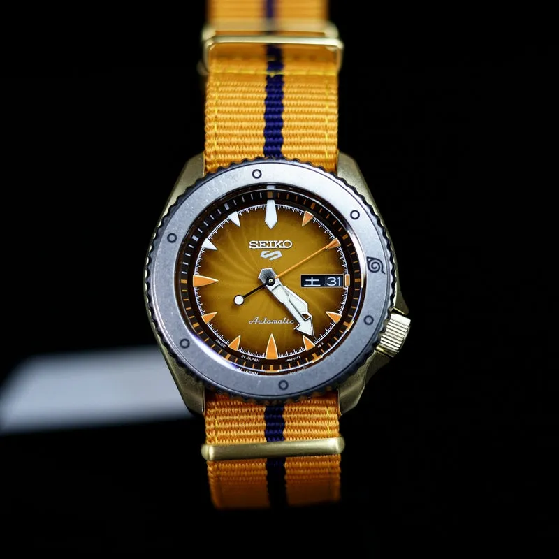 Seiko 5 Sports SBSA092 SRPF70K1 NARUTO UZUMAKI NARUTO & BORUTO collaboration limited model Mechanical Watch