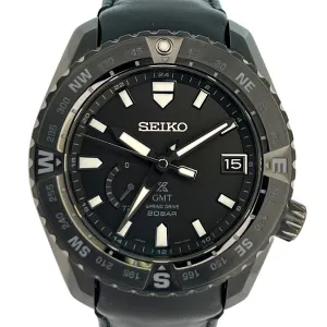 SEIKO  EDITION PROSPEX SPRING DRIVE GMT 20BAR TITANIUM SBDB023/SNR027J1 watch