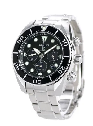 SEIKO PROSPEX DIVER SCUBA SOLAR CHRONOGRAPH SBDL061 MADE IN JAPAN JDM
