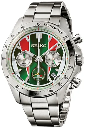 Seiko X Lancia Stratos 1974 World Rally Championship(WRC) 50th Anniversary Collaboration Limited Edition Quartz Chronograph - PREORDER