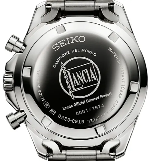 Seiko X Lancia Stratos 1974 World Rally Championship(WRC) 50th Anniversary Collaboration Limited Edition Quartz Chronograph - PREORDER