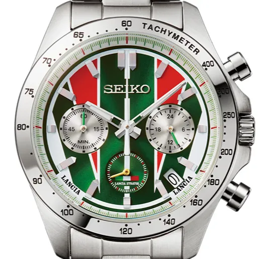 Seiko X Lancia Stratos 1974 World Rally Championship(WRC) 50th Anniversary Collaboration Limited Edition Quartz Chronograph - PREORDER