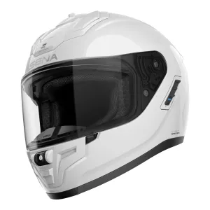 Sena Phantom Smart Helmet with Mesh Comms - Gloss White