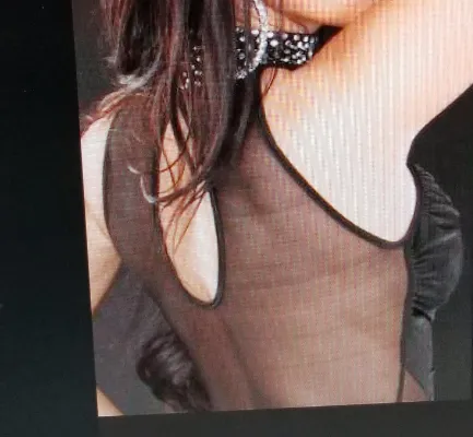 Sexy Black Sleeveless Shear Rhinestone Neck Mini Dress